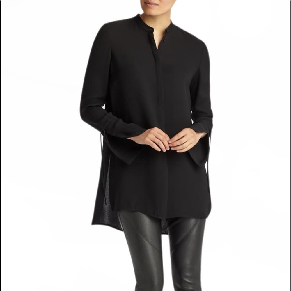 DESRA SILK BLOUSE.